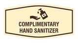 Fancy Complimentary Hand Sanitizer Sign