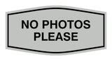 Signs ByLITA Fancy No Photos Please Sign