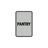 Portrait Round Pantry Sign
