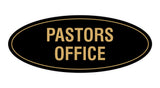 Signs ByLITA Oval Pastors Office Sign