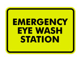 Signs ByLITA Classic Emergency Eye Wash Station Sign