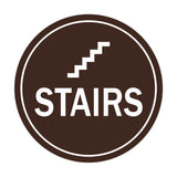 Sign By LITA Circle Stairs Sign