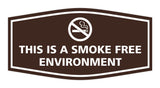 Signs ByLITA Fancy This Is A Smoke Free Environment Sign