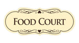 Signs ByLITA Designer Food Court Sign