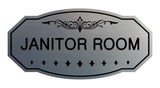 Victorian Janitor Room Sign