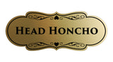 Signs ByLITA Designer Head Honcho Sign