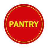 Signs ByLITA Circle Pantry Sign