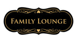 Signs ByLITA Designer Family Lounge Sign