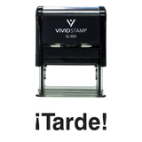 Tarde Spanish Teacher Self Inking Rubber Stamp