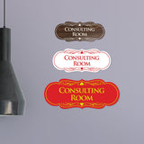 Signs ByLITA Designer Consulting Room Sign