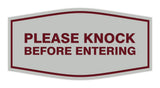 Signs ByLITA Fancy Please Knock Before Entering Sign