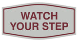Signs ByLITA Fancy Watch Your Step Sign