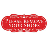 Designer PLEASE REMOVE YOUR SHOES Thank You Sign