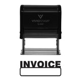 Basic Invoice Self Inking Rubber Stamp