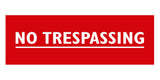Signs ByLITA Basic No Trespassing Sign
