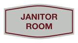 Signs ByLITA Fancy Janitor Room Sign