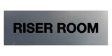 Signs ByLITA Basic Riser Room Sign