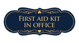 Signs ByLITA Designer First Aid Kit In Office Sign