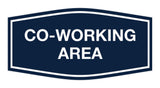 Signs ByLITA Fancy Co-Working Area Sign