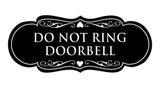 Signs ByLITA Designer Do Not Ring Doorbell Sign
