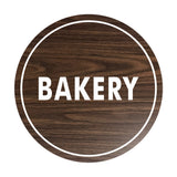 Signs ByLITA Circle Bakery Sign