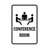 Portrait Round Conference Room Sign