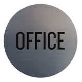 Circle OFFICE Wall / Door Sign