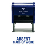 ABSENT Make-up Work Teacher Self Inking Rubber Stamp