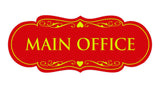 Designer Main Office Sign