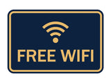 FREE WIFI AVAILABLE Wall / Door Sign