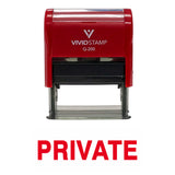 Private Self Inking Rubber Stamp