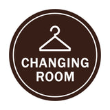 Signs ByLITA Circle Changing Room Sign