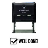 Well Done Teacher Self Inking Rubber Stamp