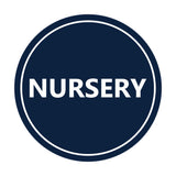Signs ByLITA Circle Nursery Sign