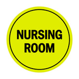 Signs ByLITA Circle Nursing Room Sign