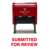 Submitted For Review Self Inking Rubber Stamp