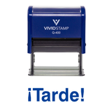 Tarde Spanish Teacher Self Inking Rubber Stamp