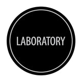 Signs ByLITA Circle Laboratory Sign