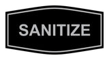 Signs ByLITA Fancy Sanitize Sign