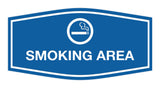 Signs ByLITA Fancy Smoking Area Sign