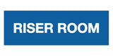 Signs ByLITA Basic Riser Room Sign