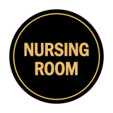 Signs ByLITA Circle Nursing Room Sign