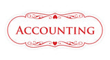 Signs ByLITA Designer Accounting Sign