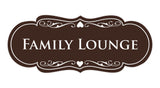 Signs ByLITA Designer Family Lounge Sign