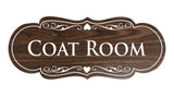 Signs ByLITA Designer Coat Room Sign
