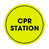 Signs ByLITA Circle CPR Station Sign