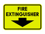 Signs ByLITA Classic Framed Fire Extinguisher