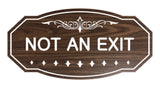 Victorian Not An Exit Sign