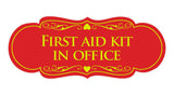 Signs ByLITA Designer First Aid Kit In Office Sign