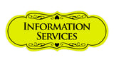 Signs ByLITA Designer Information Services Sign